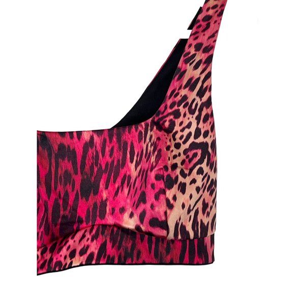 Yitty Headliner Shaping Midi Bralette Small Pink Leopard Print NWT - Picture 8 of 13